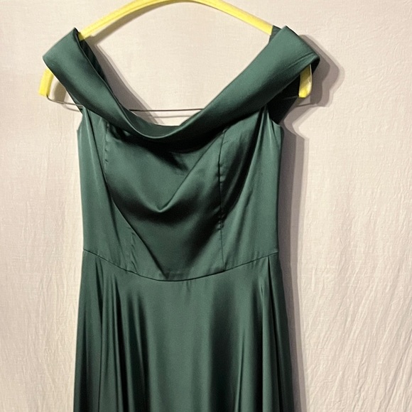 Prom / Winter Festival / Christmas Dress - Green - Picture 2 of 6